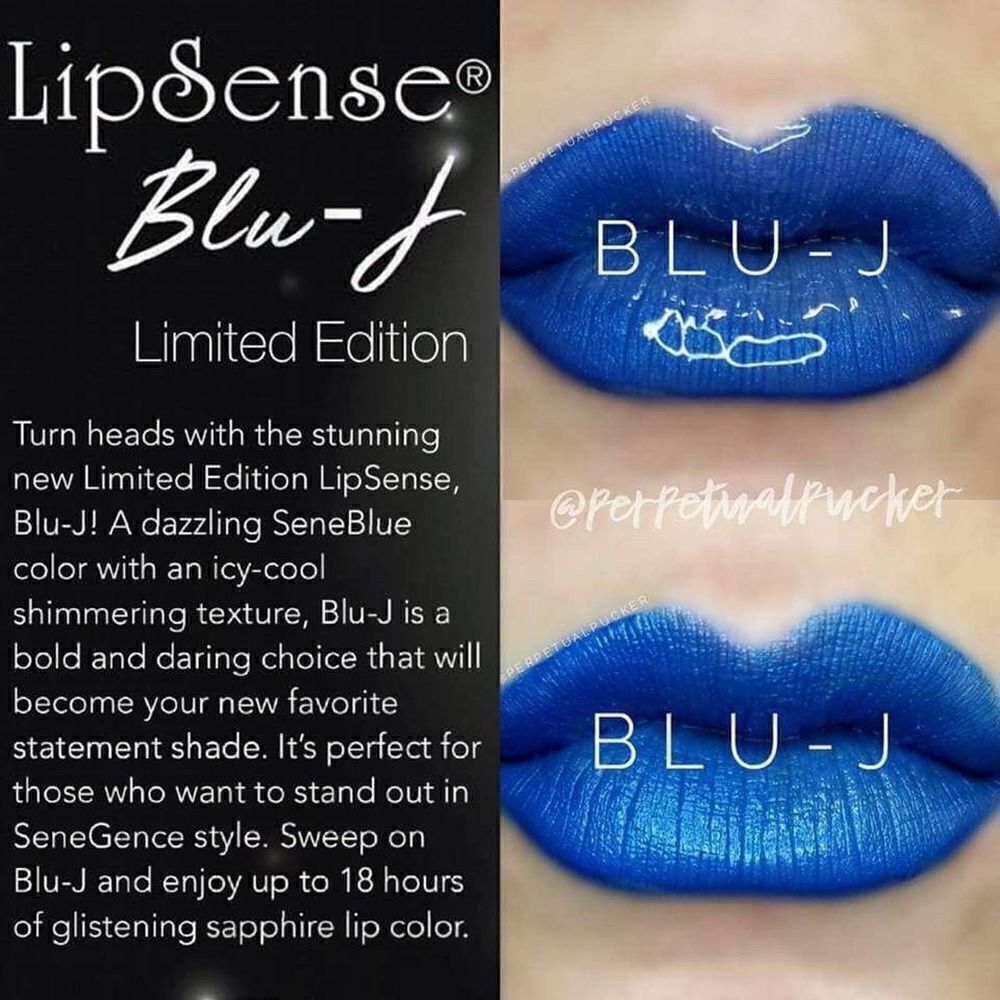 LipSense Blu-J Liquid Lip Color NEW - Picture 2 of 7